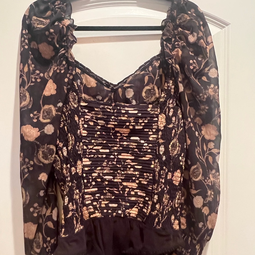 Free people brunch date night bodysuit